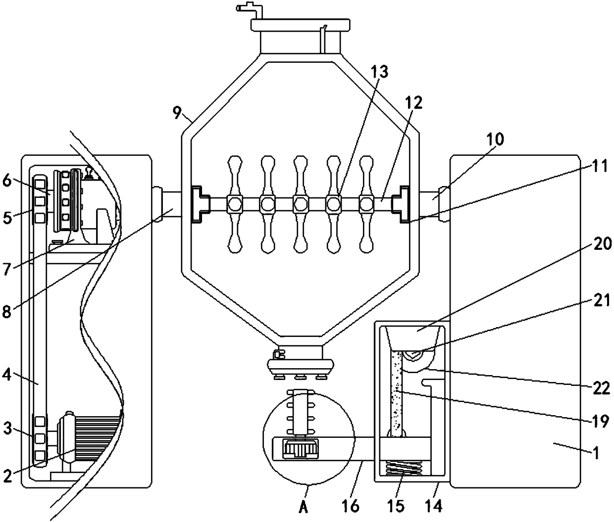 Efficient dual-cone type mixer