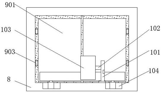 A kind of silage reaction tank for breeding