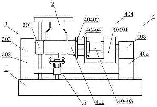 Double-gun girth welding device used for barrel body and end cover