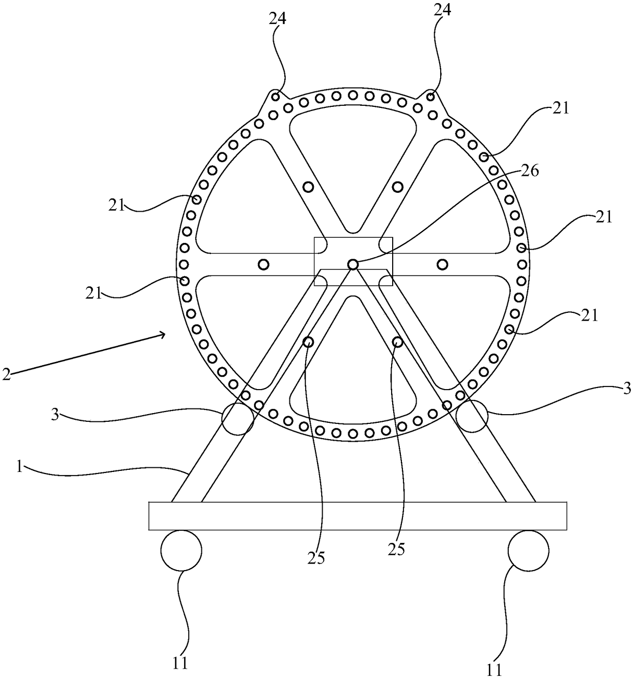 Blade root bolt position verifier