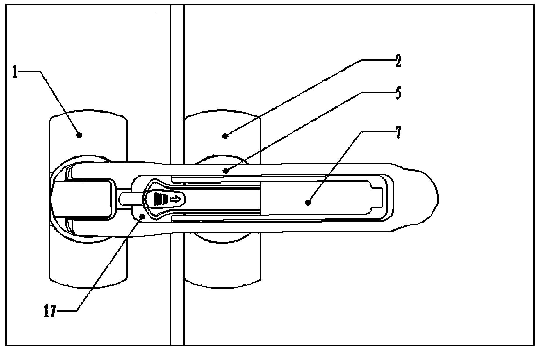 Anti-insertion type anti-theft clasp