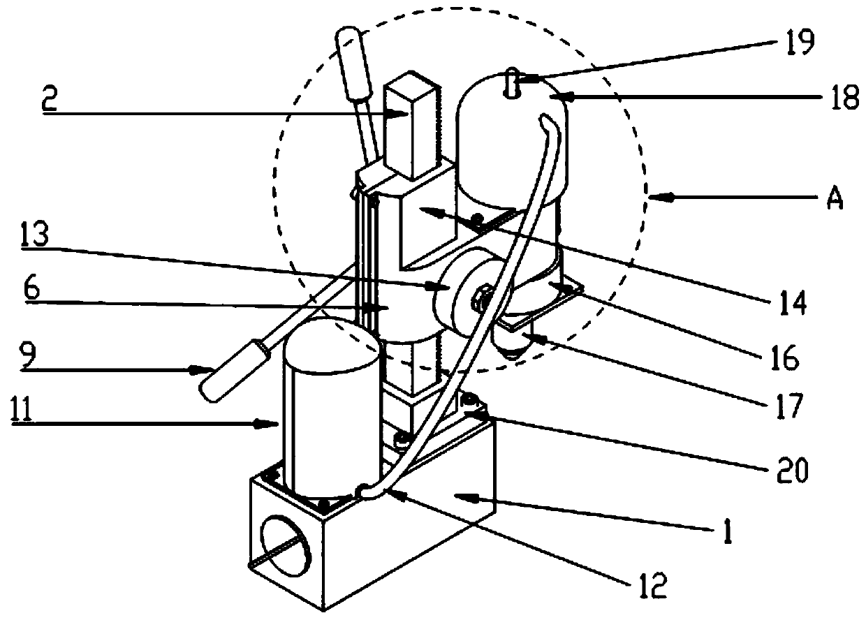 Movable magnetic seat drill and bench drill with replaceable electric drill assembly and no guide rail