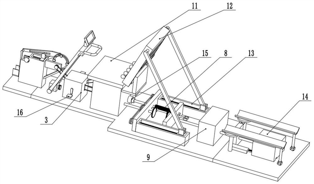 Lower limb rehabilitation exercise device for orthopedic nursing