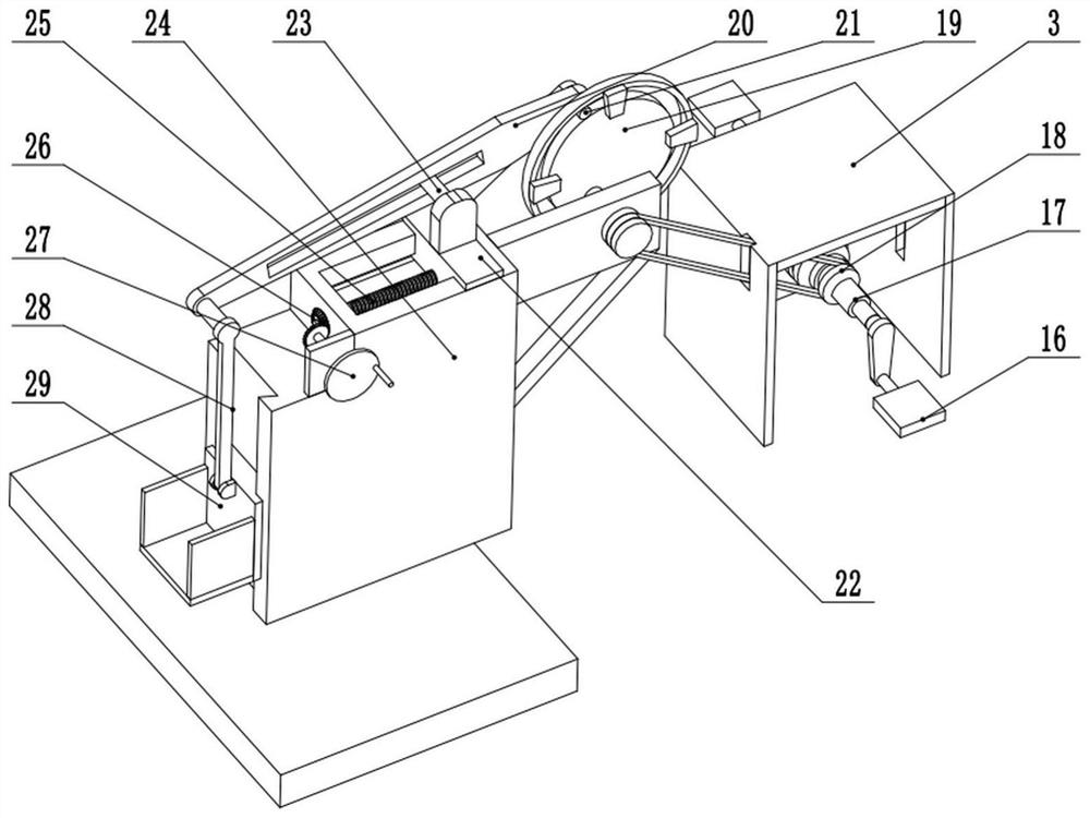 Lower limb rehabilitation exercise device for orthopedic nursing