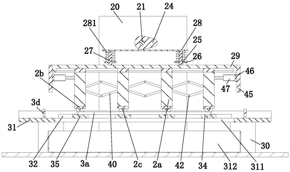 Connection terminal punch forming device