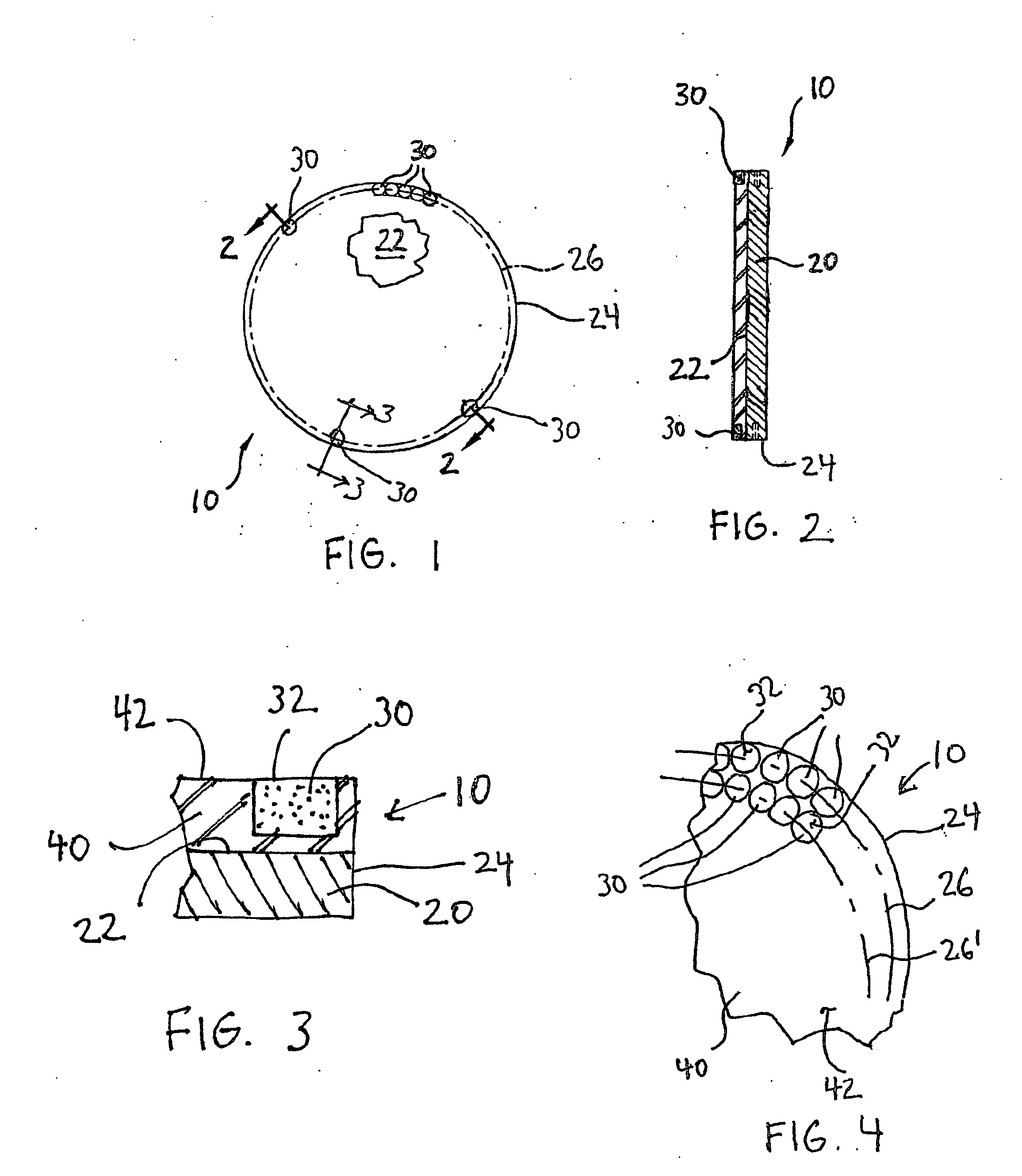 Segmented superabrasive grinding device