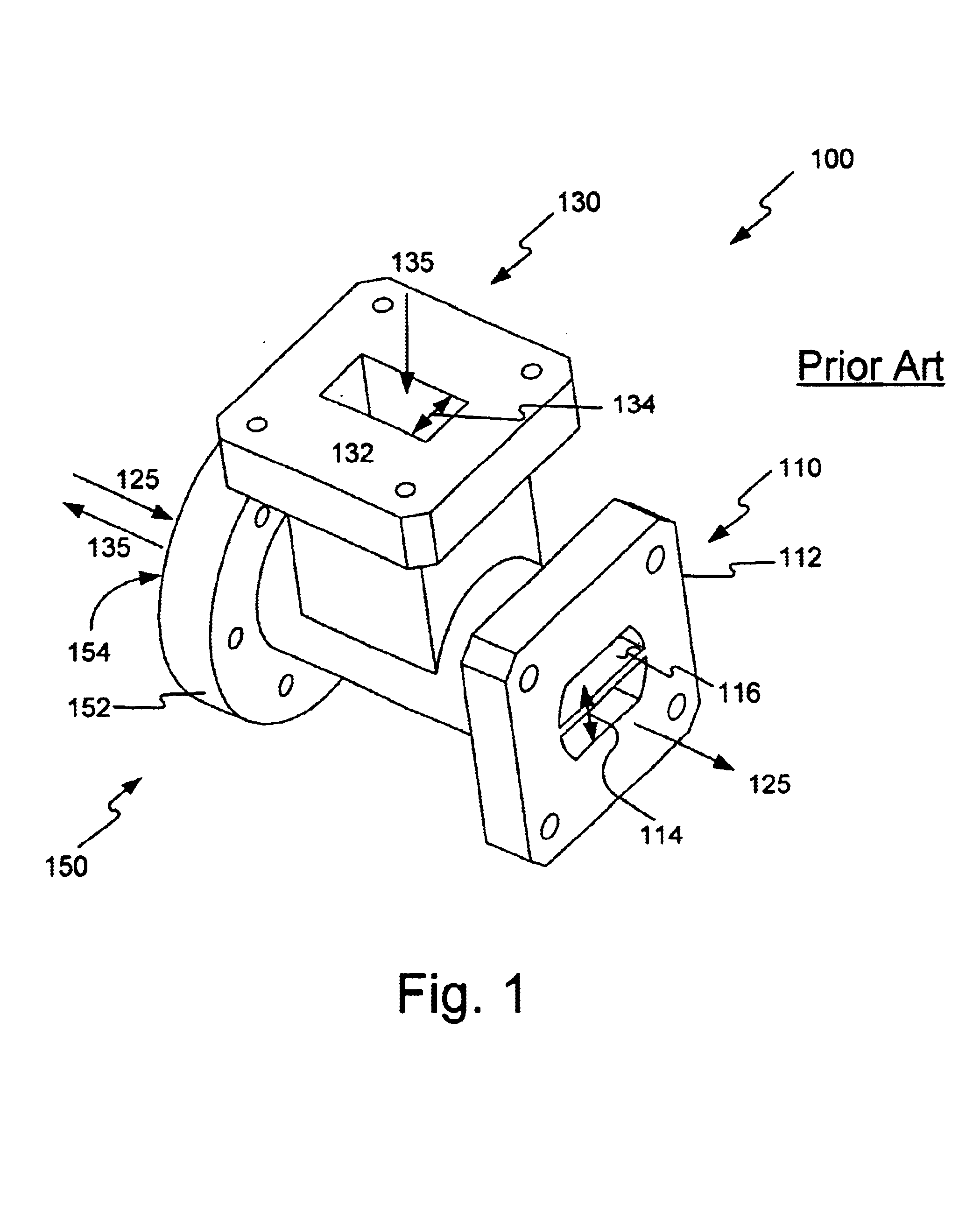 Orthomode transducer having improved cross-polarization suppression and method of manufacture