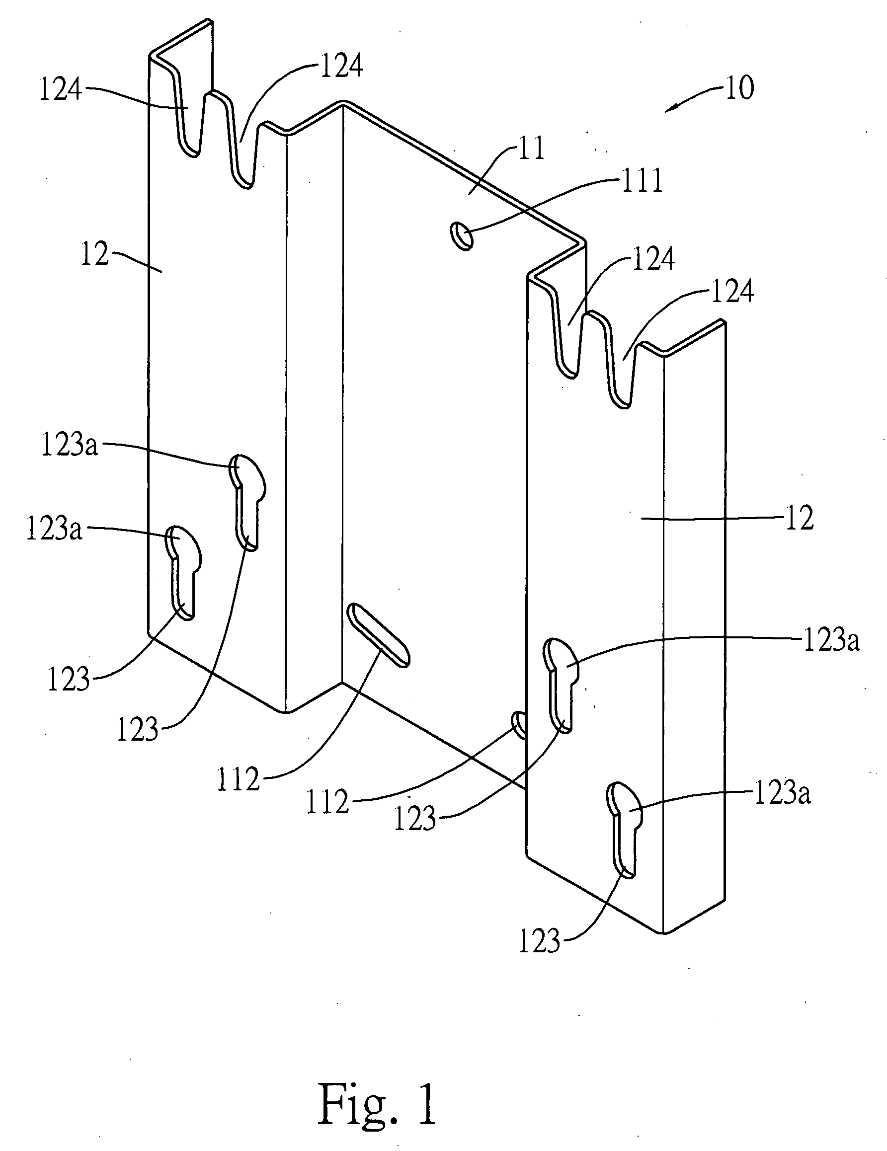 Display suspending frame