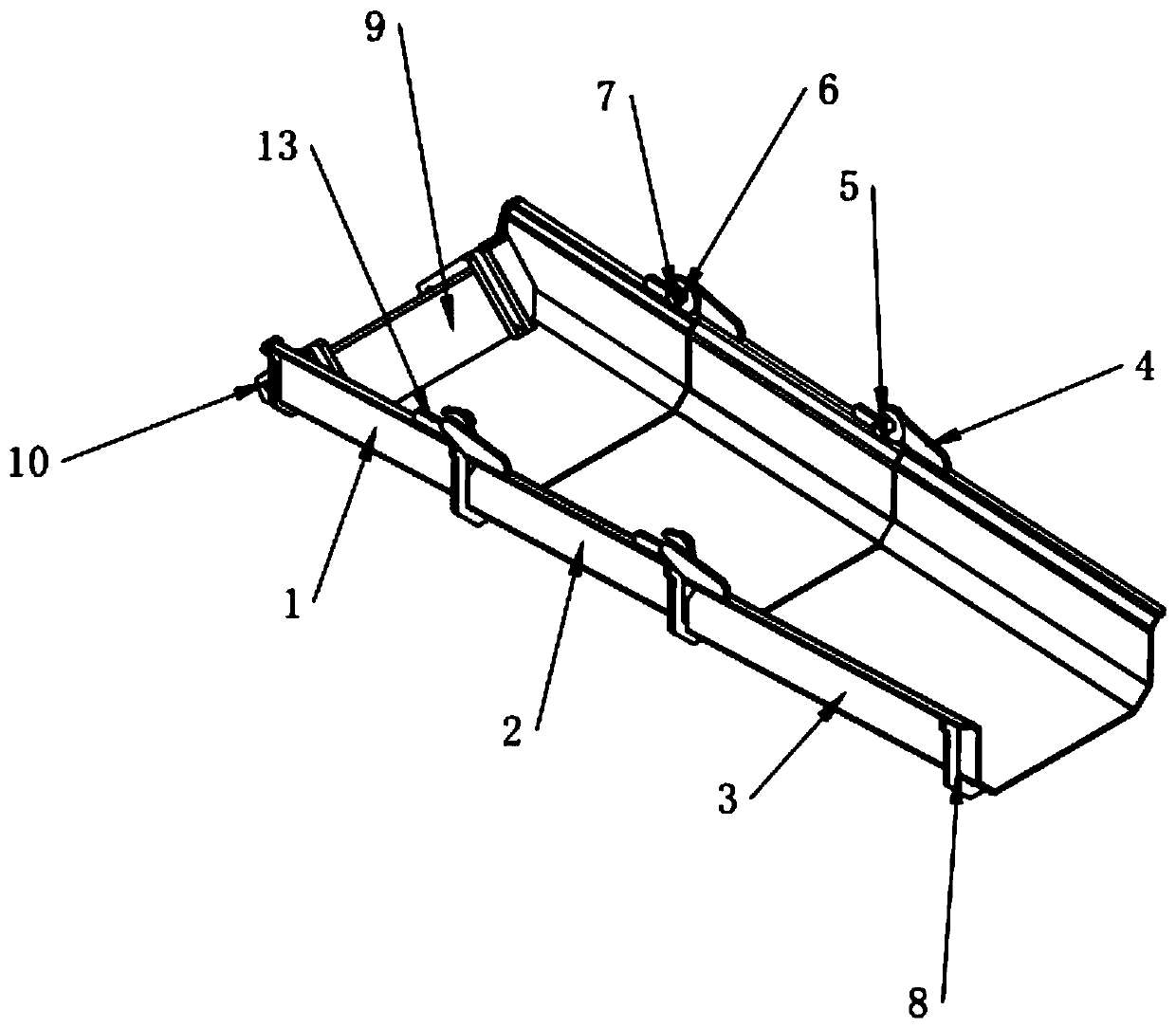 Automatic feeding and stirring tank truck