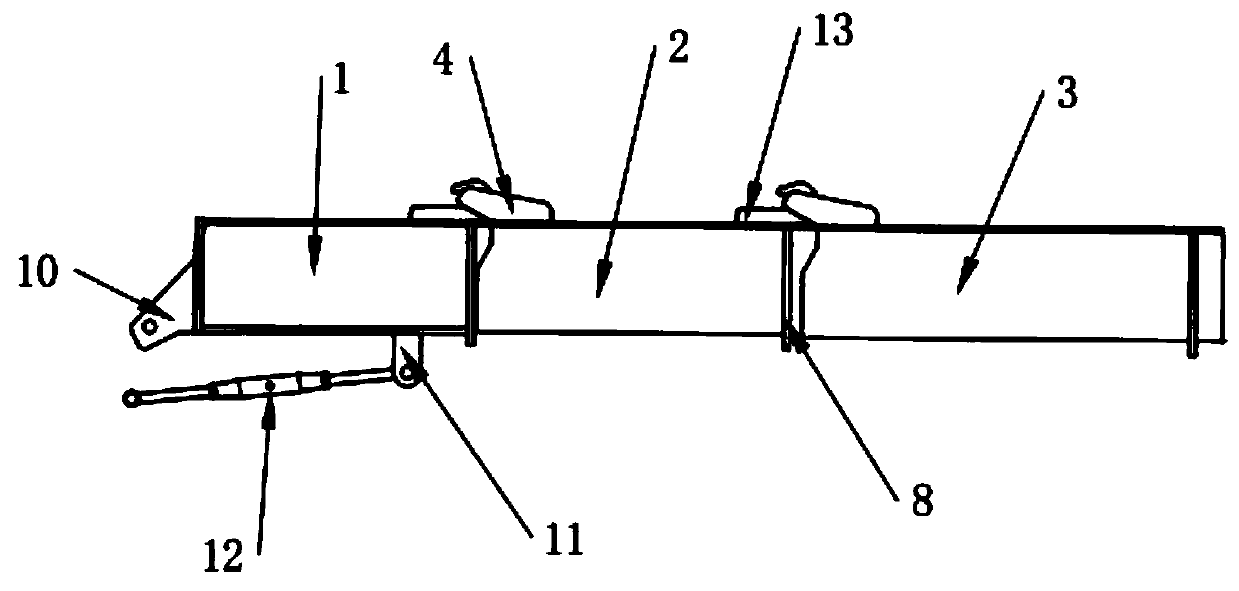 Automatic feeding and stirring tank truck