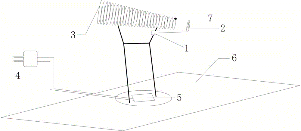 Two-stage retractable soldering iron cooling rack