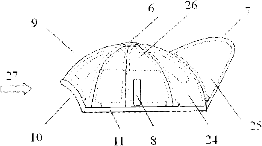 Retractable long-distance suspension wind-energy parasail device for ship navigation