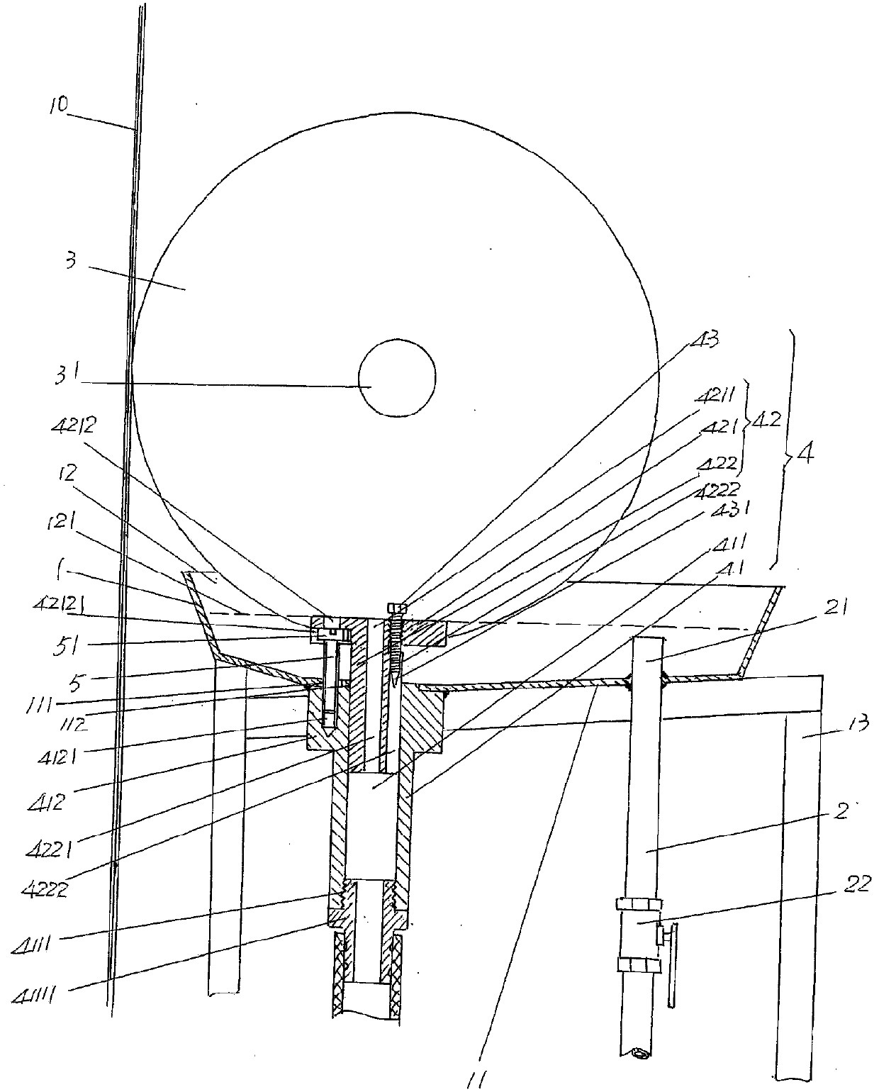 Oiling device for polylactic acid fiber spinning