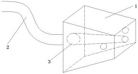 Mouth opening and saliva sucking integrated device