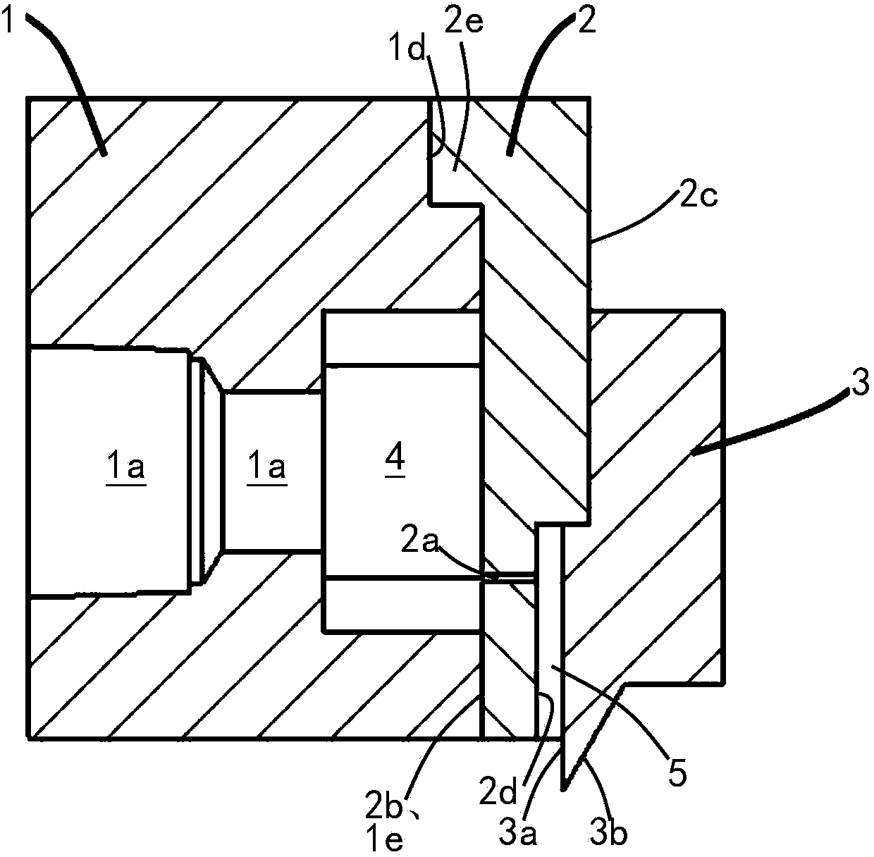 Low-impact combined process nozzle for realizing uniform spraying