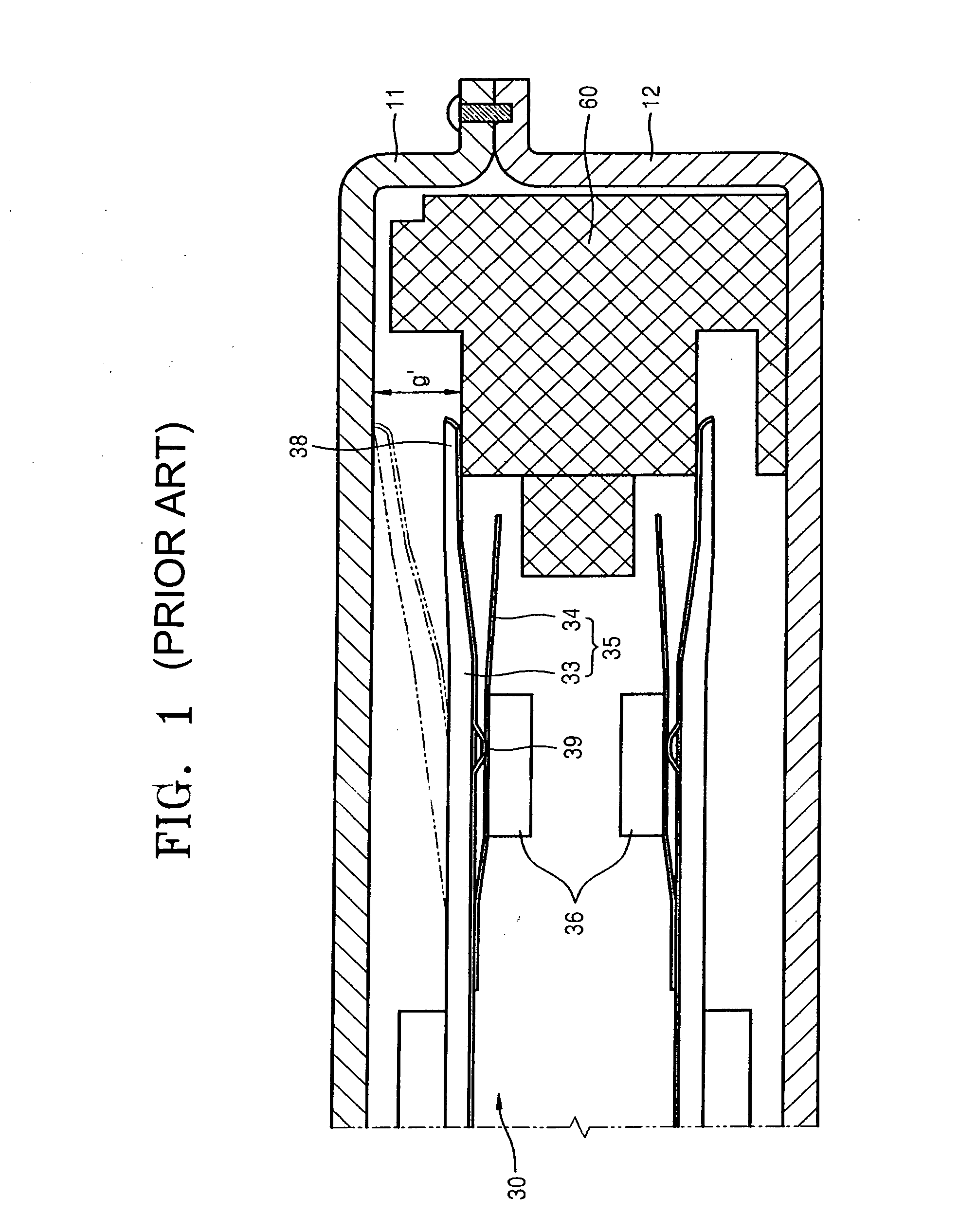 Hard disk drive having improved shock resistance