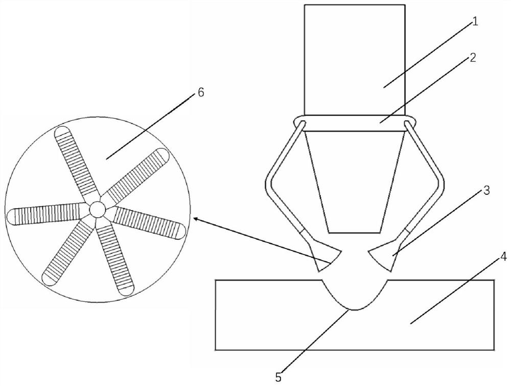 High-activity metal smoke dust treatment system