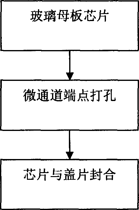 Method for producing passive micro-mixer and micro-reactor in micro-flow control chip