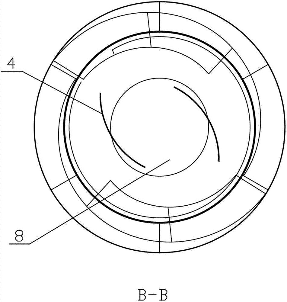 Truck-mixed concrete stirring drum