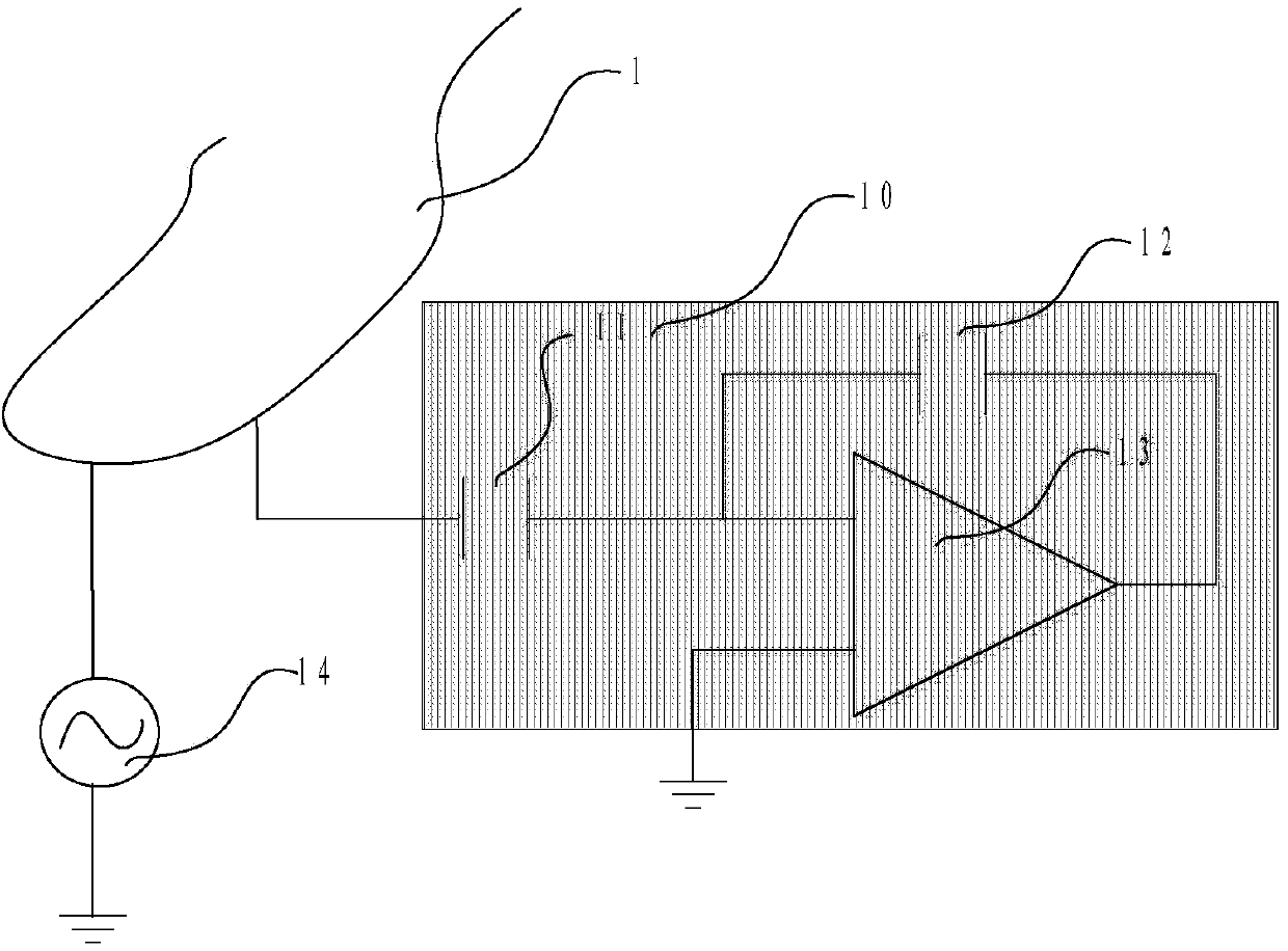 Fingerprint detection system having automatic gain control function and automatic gain control method thereof