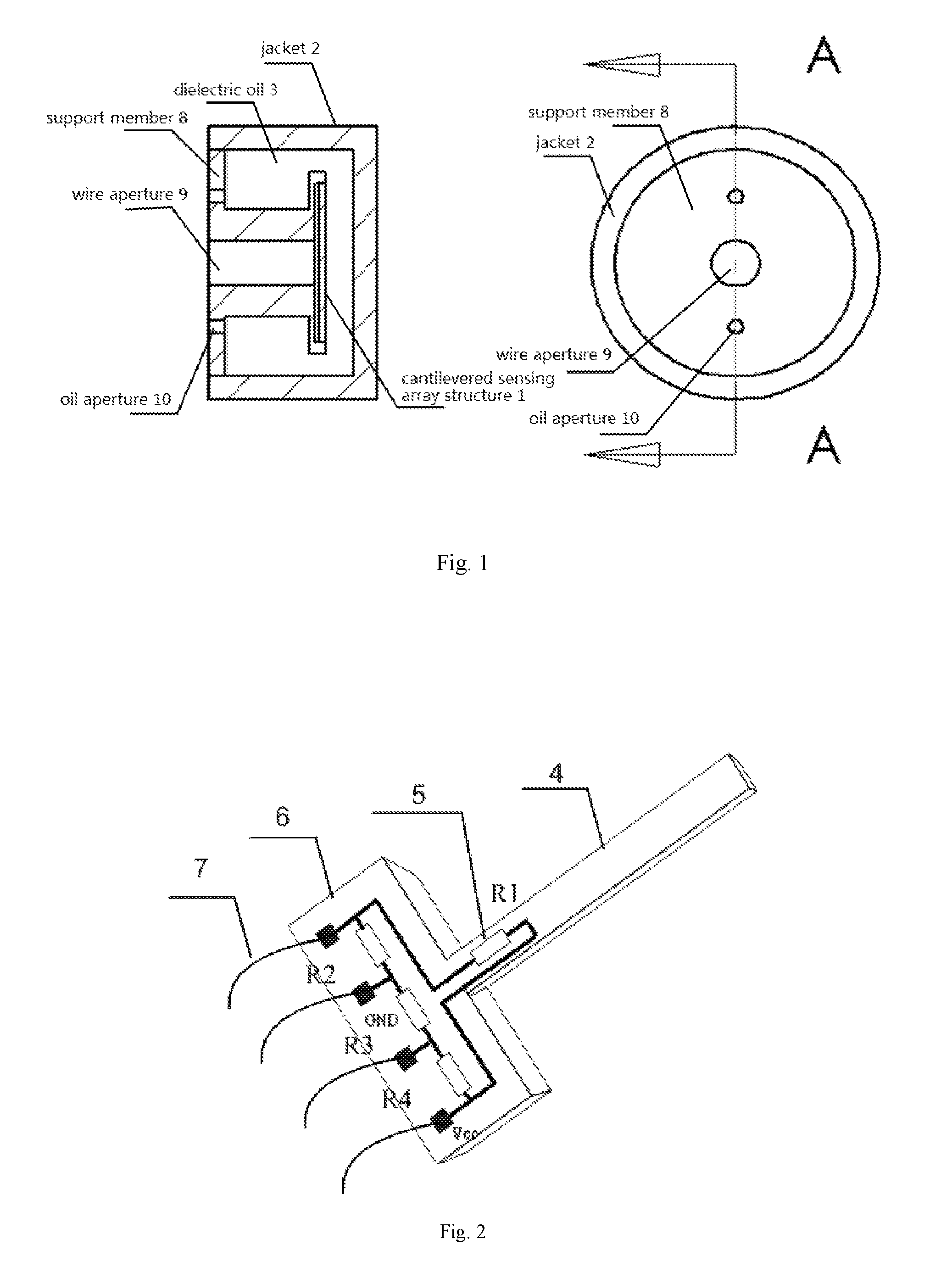 Silicon-based monolithic integrated sonar array