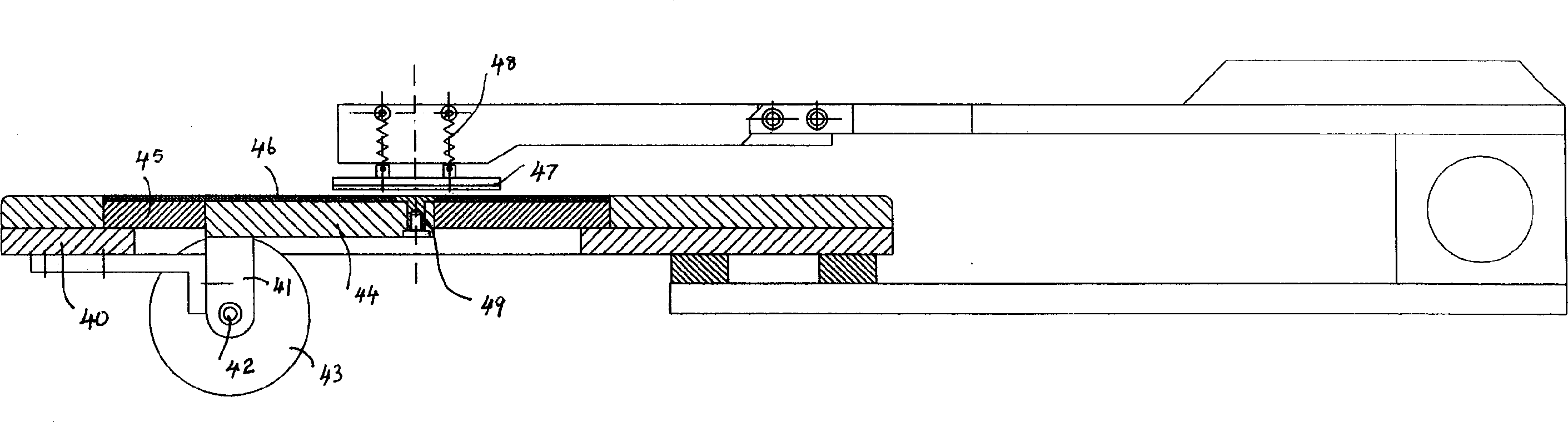 Mechanical hole punch