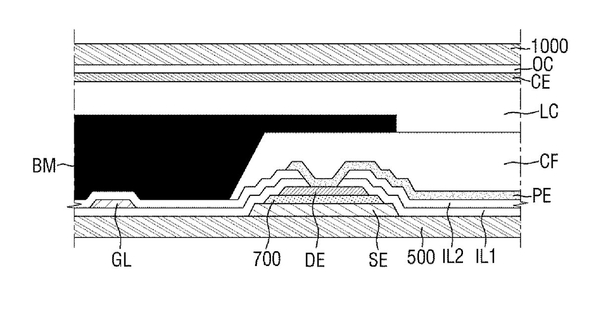 Array substrate, liquid crystal display device having the same, and method for manufacturing array substrate