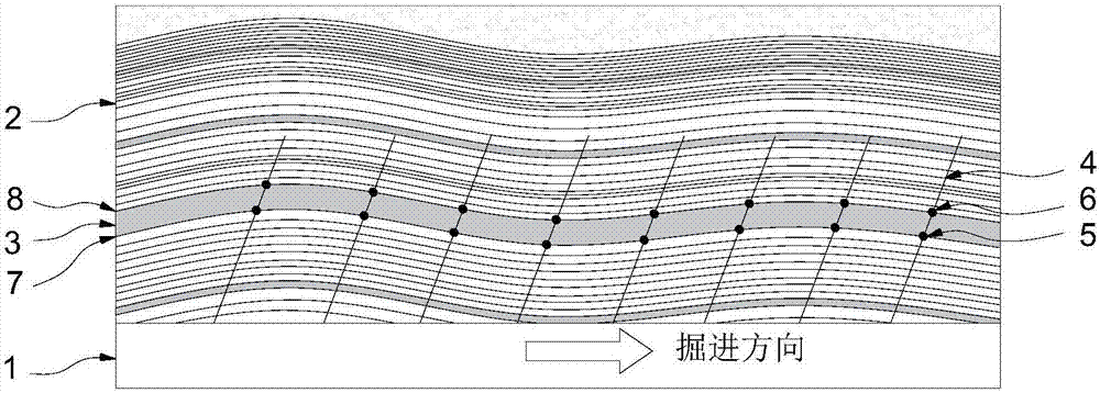 Accurate extraction method for coal mine gas