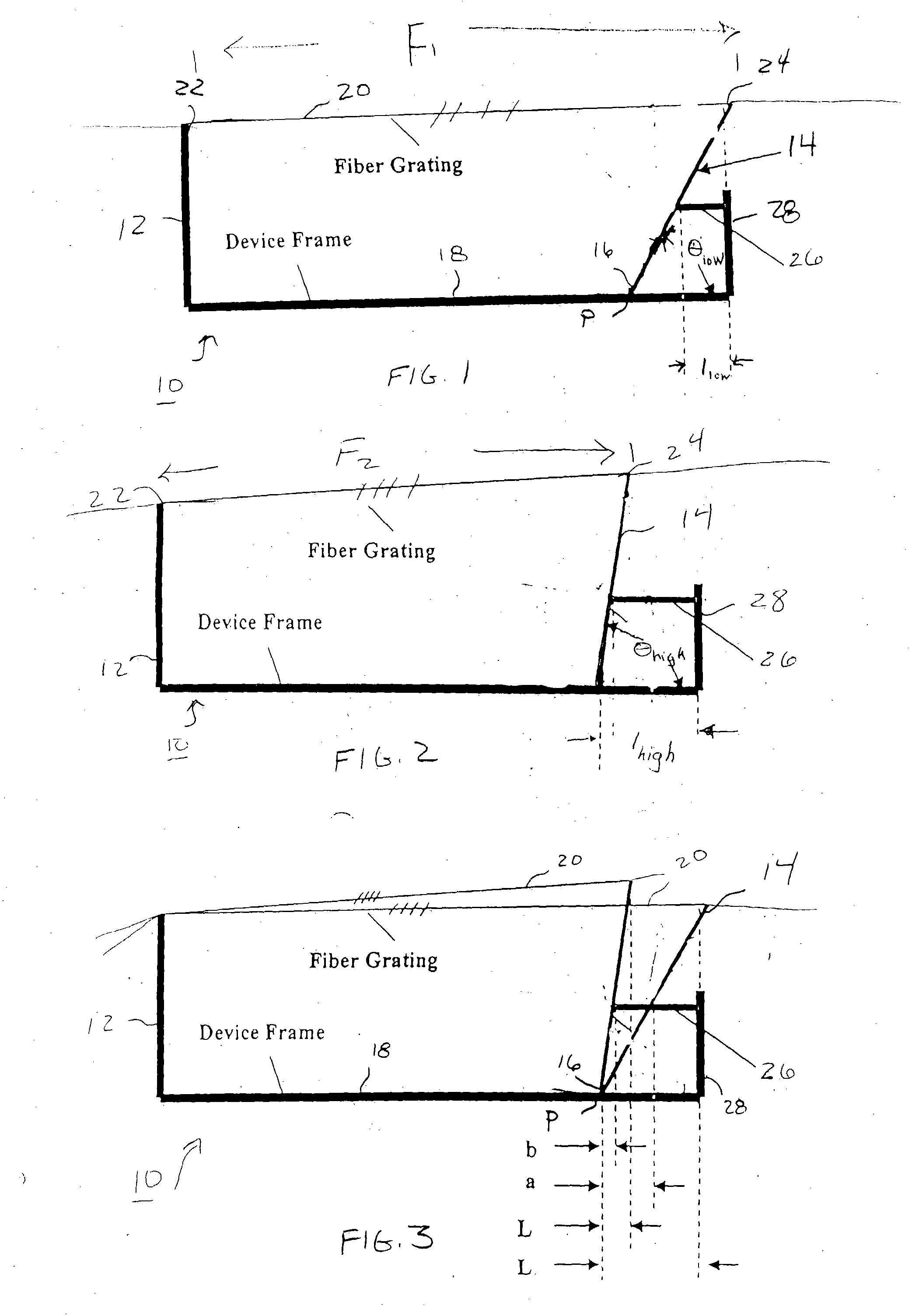 Temperature-compensated fiber grating packaging arrangement