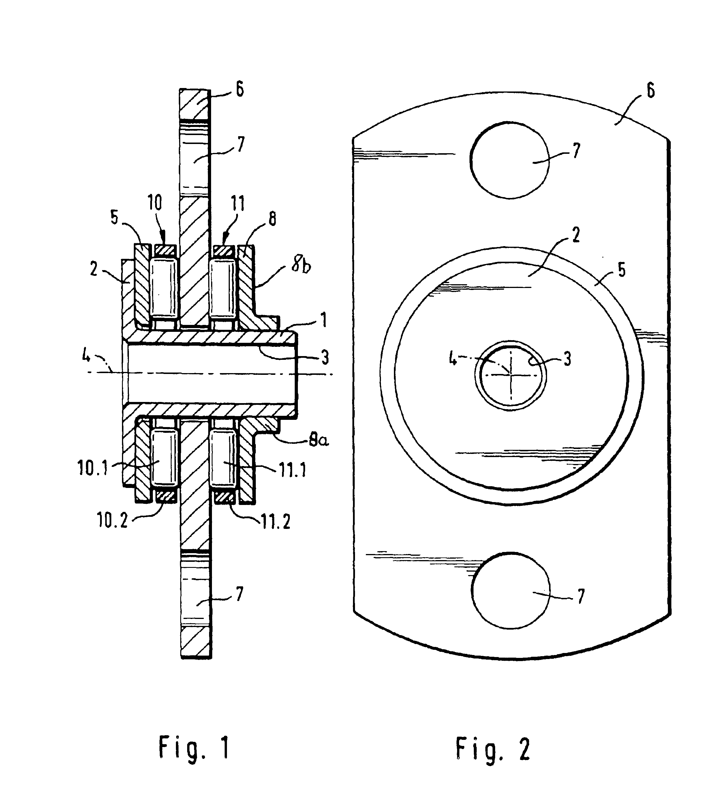 Axial thrust bearing