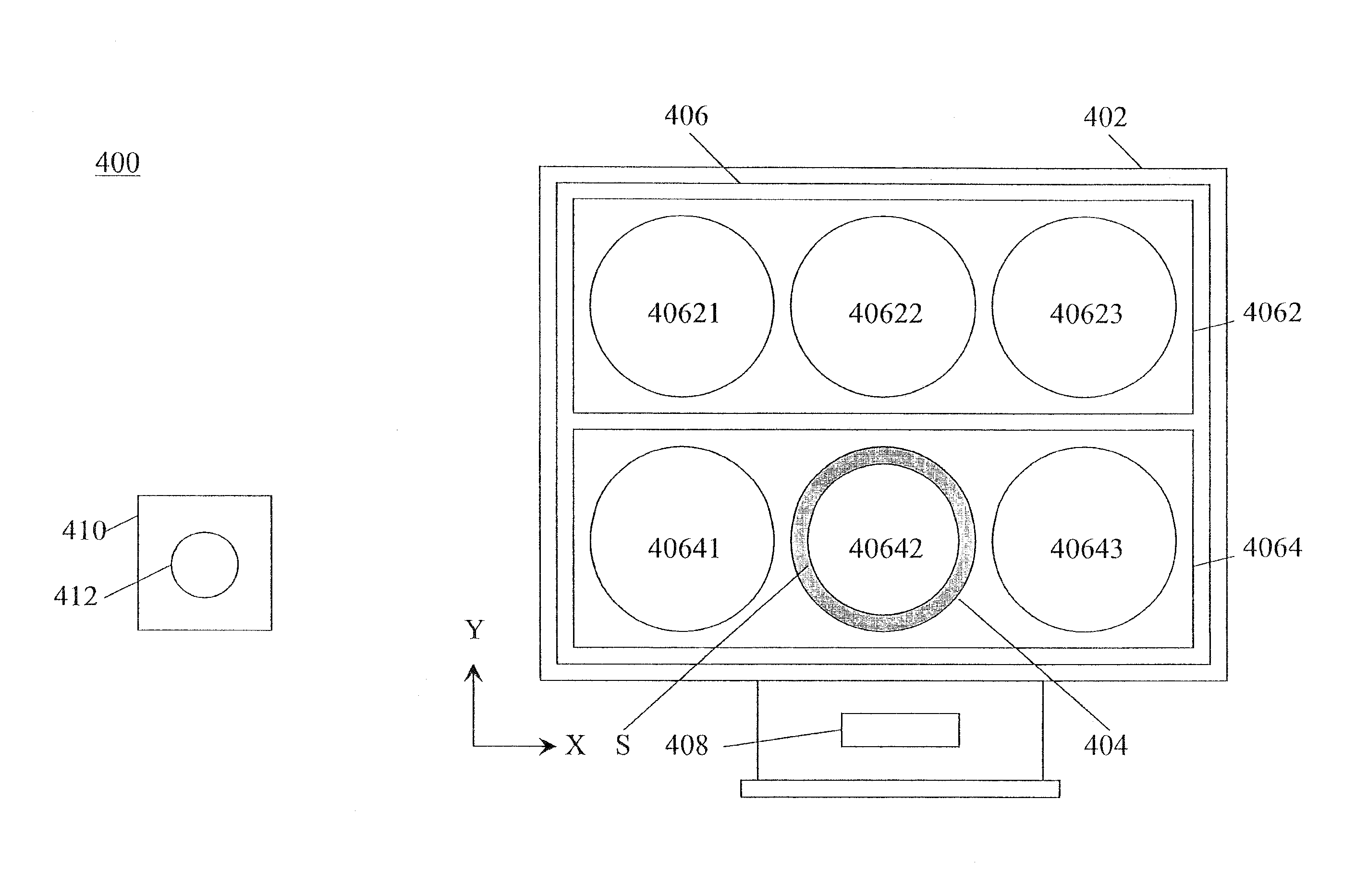 Proactive browsing method with swing gesture in free space