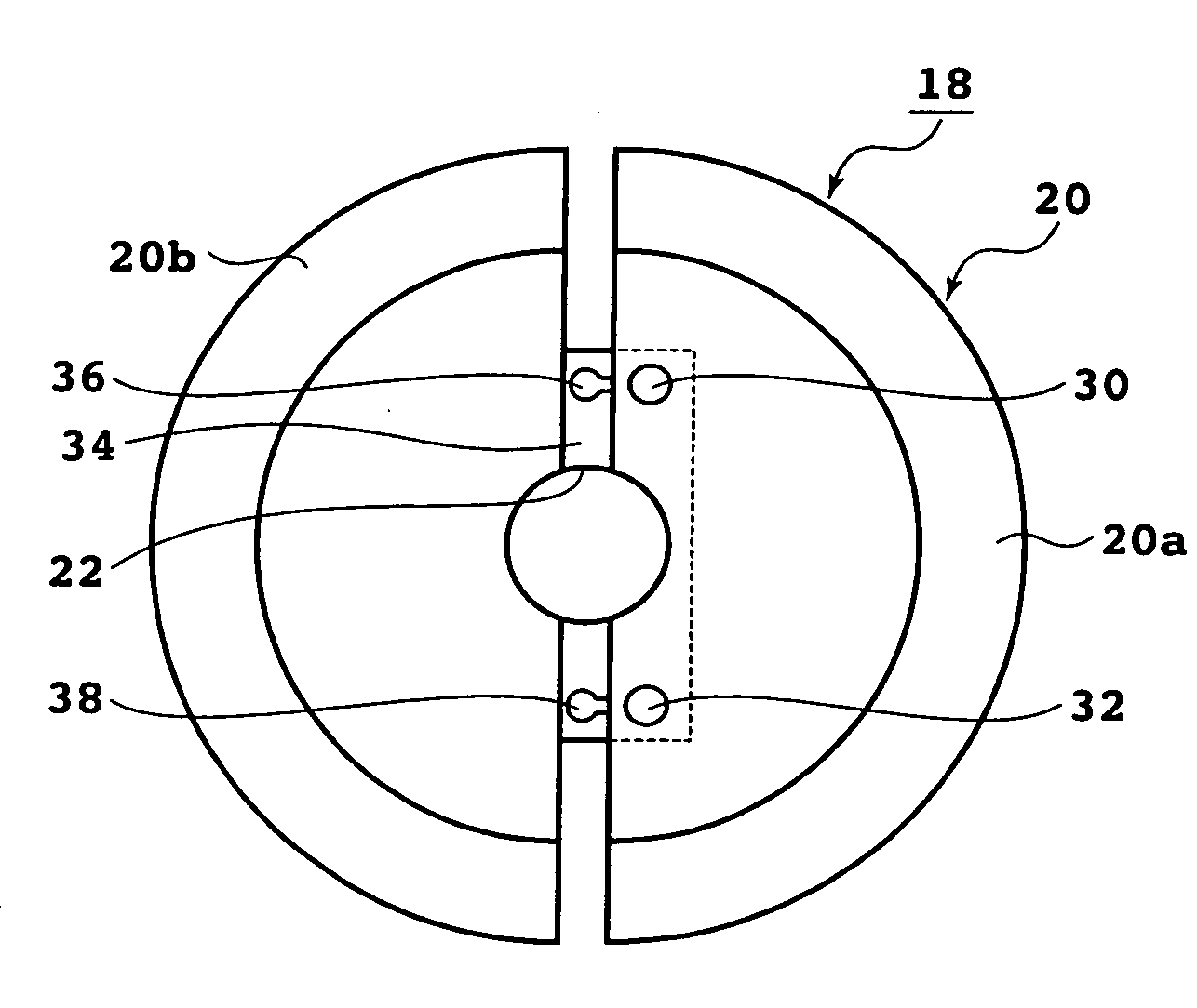 Optical fiber reel module and winding method therefor