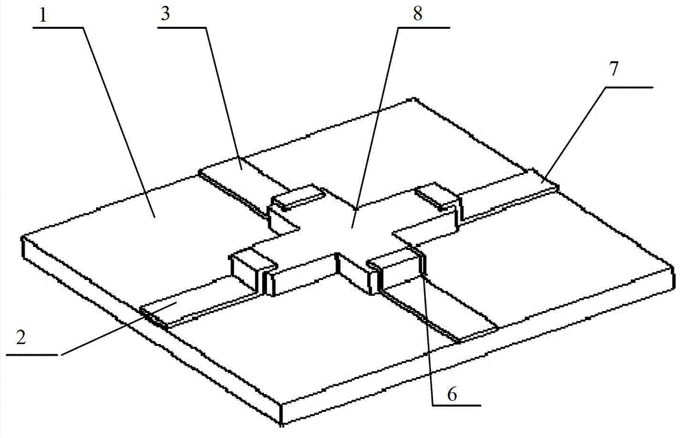 PbSe colloidal quantum dot based array Hall element and preparation method thereof