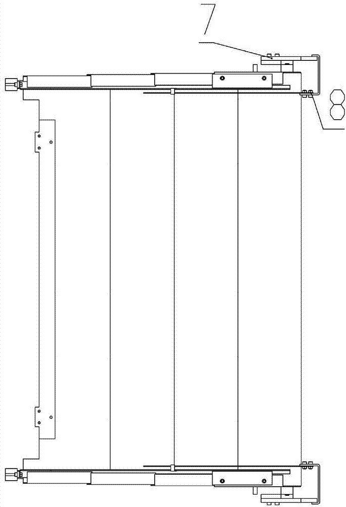 Anti-scrap protective cover and machining center