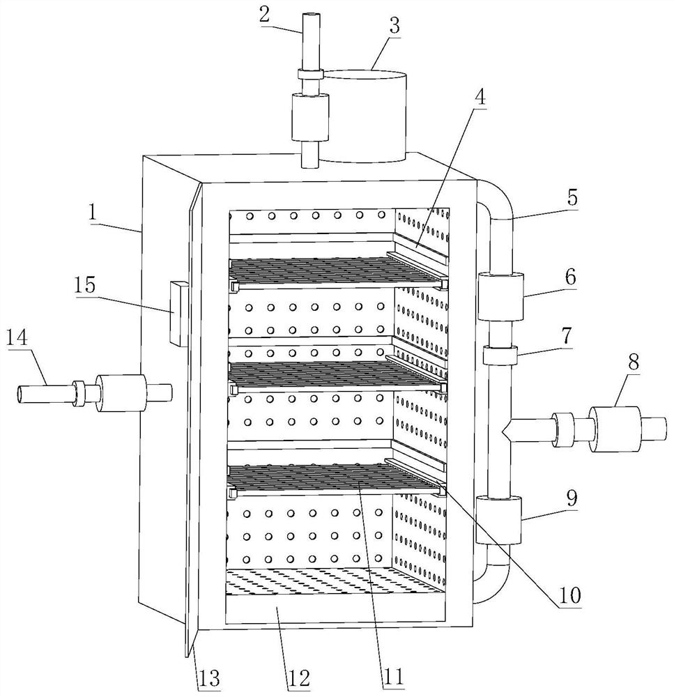 Device for prolonging storage life of camellia fruits