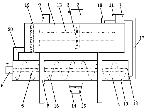 Circular-type mixing device suitable for paint production