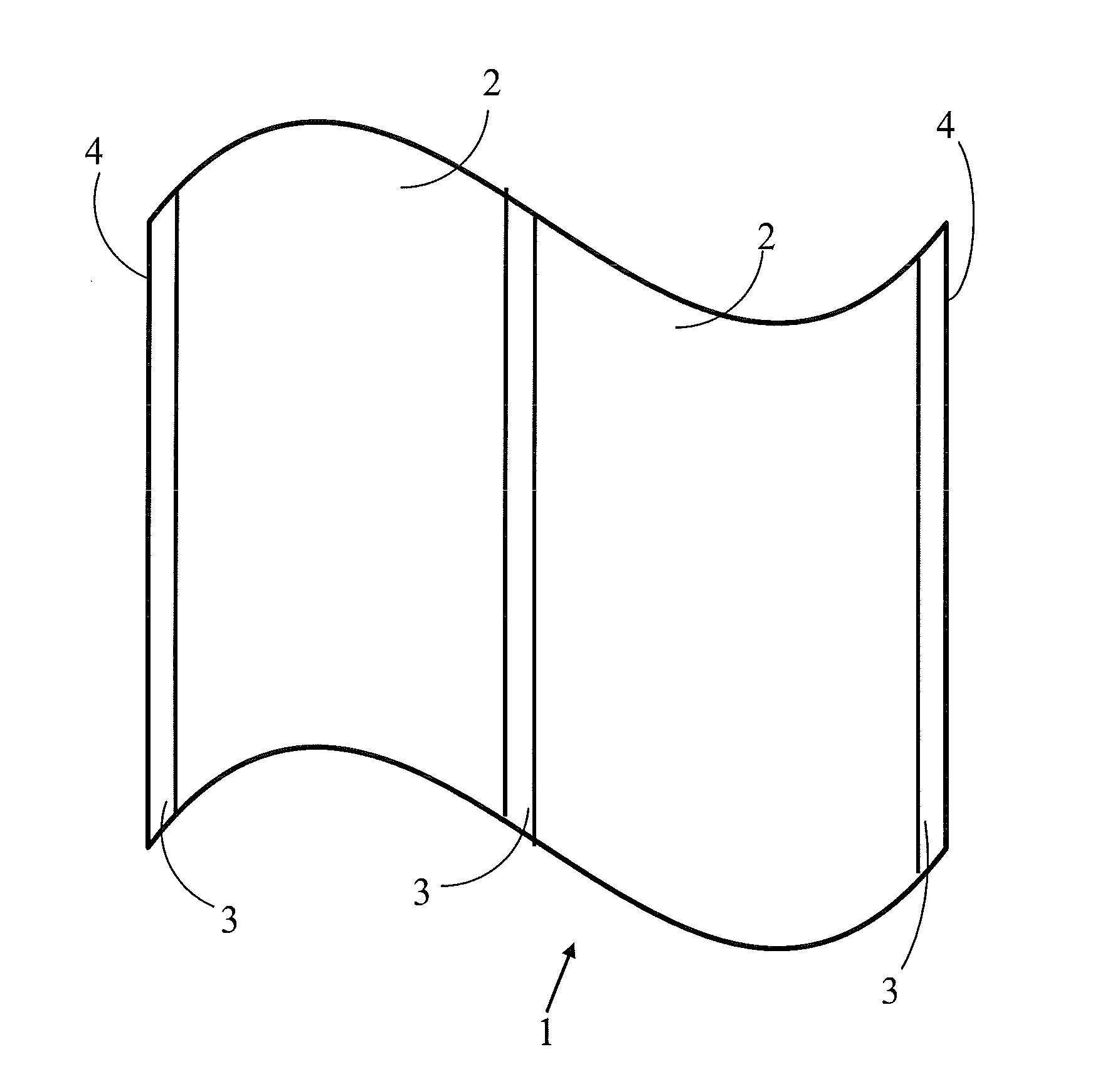 Plastic film and a method for production thereof