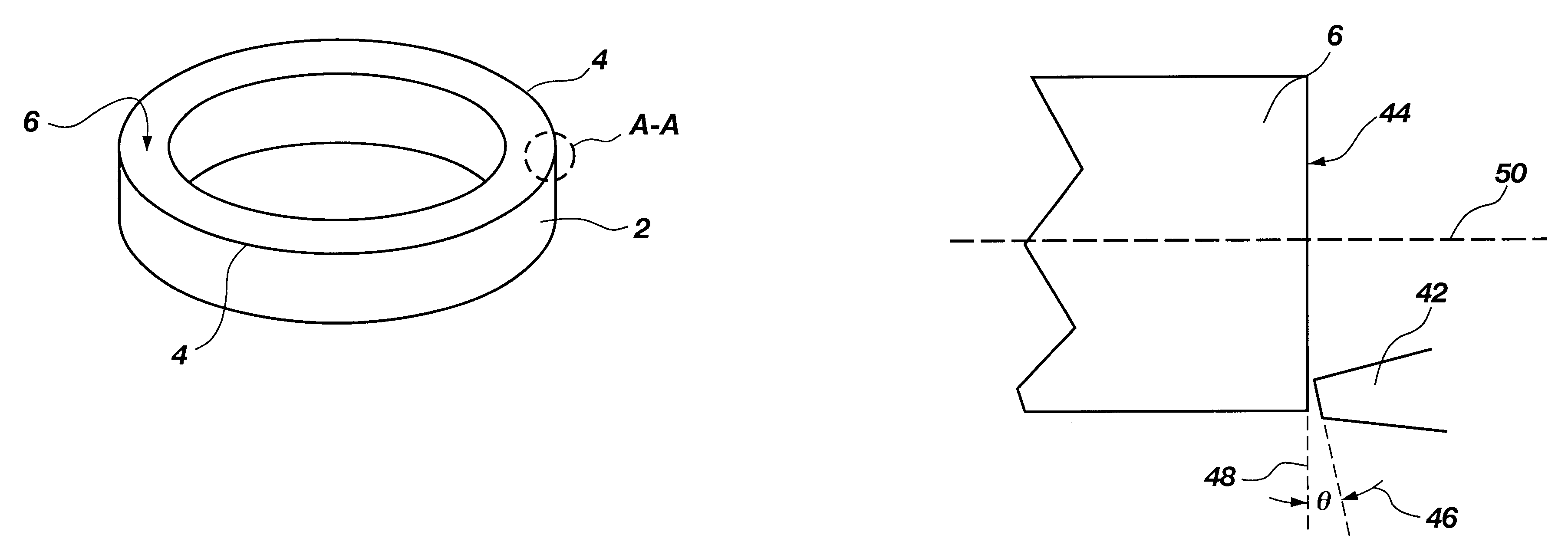 Method for manufacturing an improved seal for fluid applications