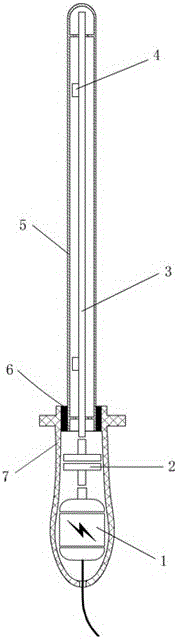 Vibration massage stick