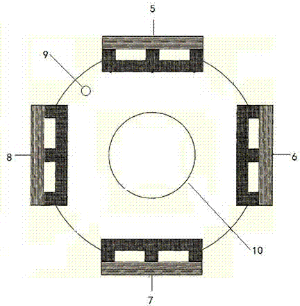 High-temperature solar selective absorption coating and preparation method thereof