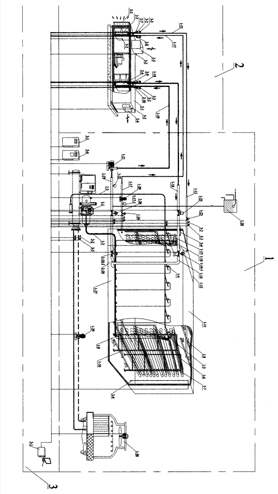 Serialized direct evaporation type ice-water cold accumulation double-cold-source air conditioning system