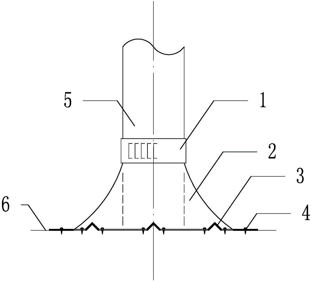 Assembly type waterproof suite allowing pipe body to penetrate through metal roof structure and mounting method thereof