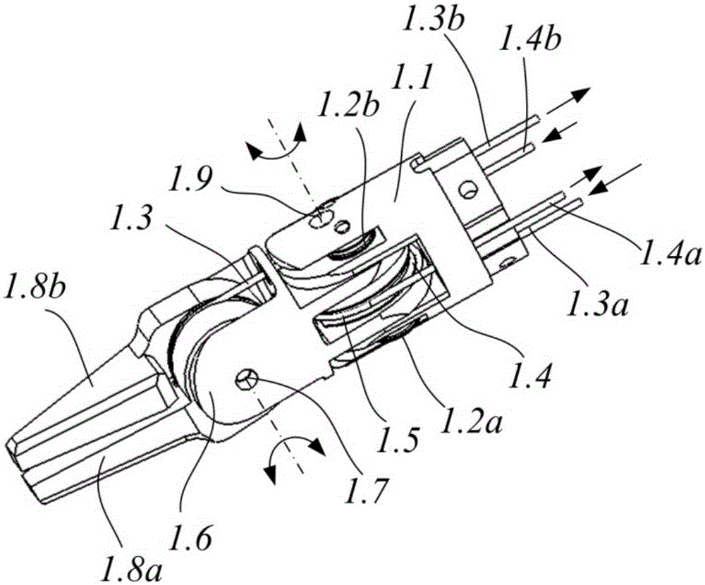 Low-friction and low-inertia surgical instruments for minimally invasive surgical robots