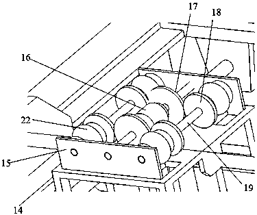 Automatic stacking device for tunnel kiln