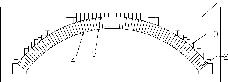 A kind of pre-assembly processing method of CDQ chamber outlet arch