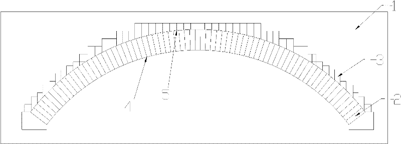 A kind of pre-assembly processing method of CDQ chamber outlet arch