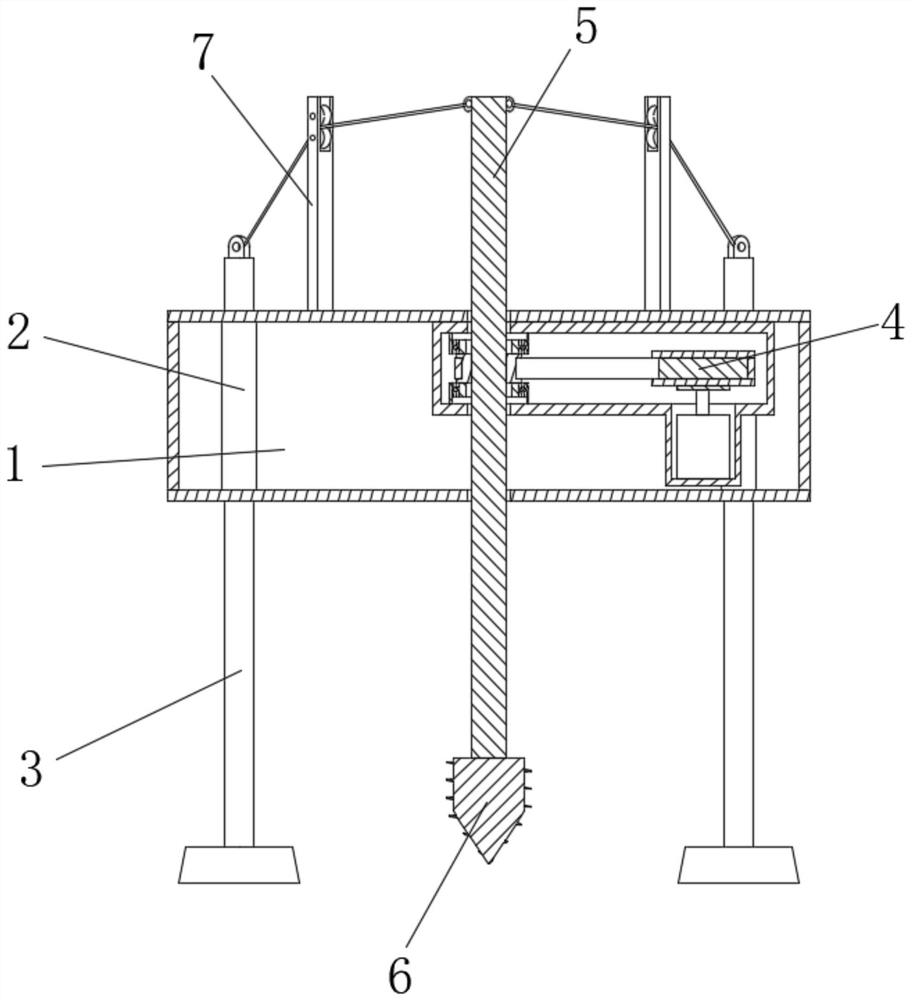 Perforating device for planting seedlings