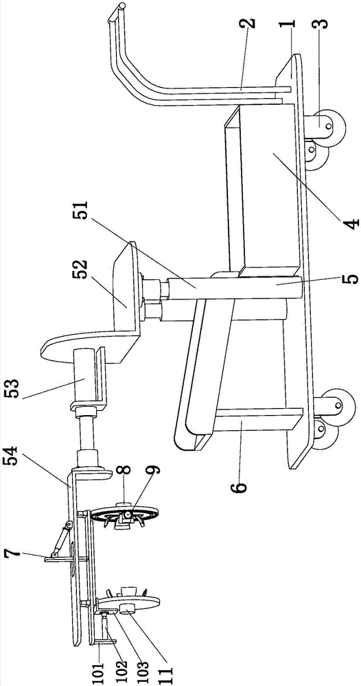 Sunflower disc automated picking robot