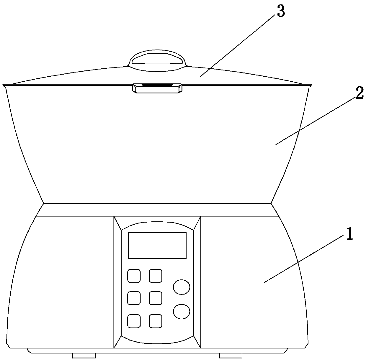 Steam food processor