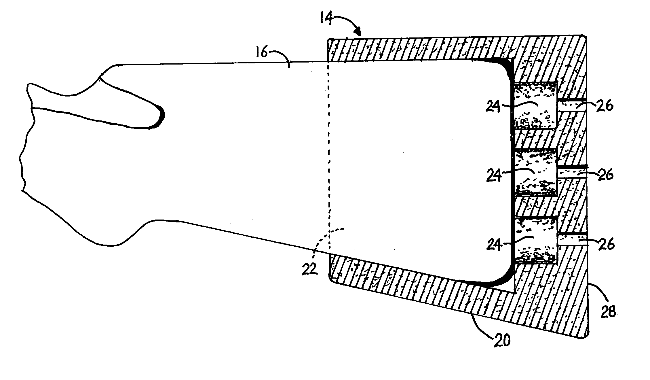 Shock absorber for a rifle